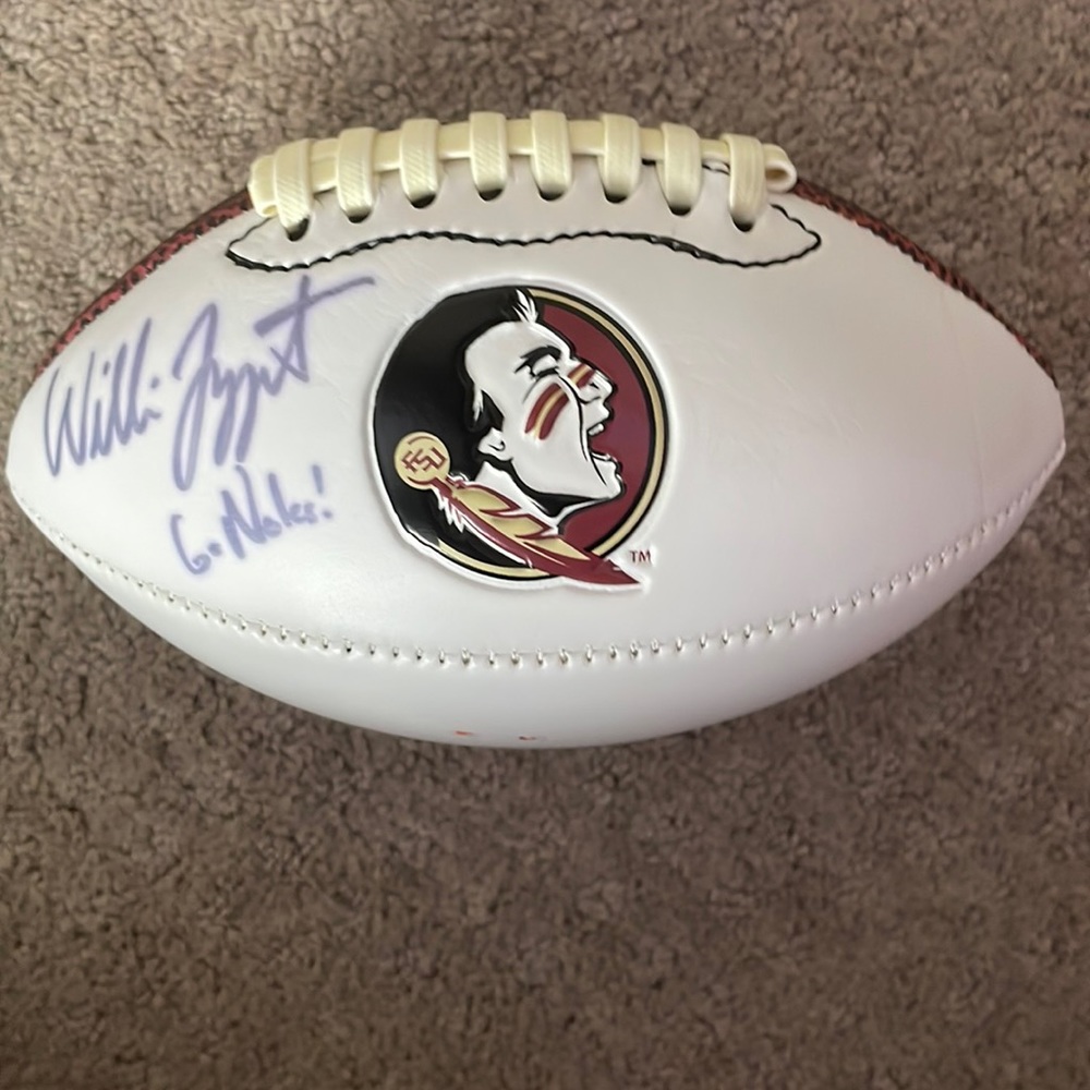 Florida state signed by willi taggart football